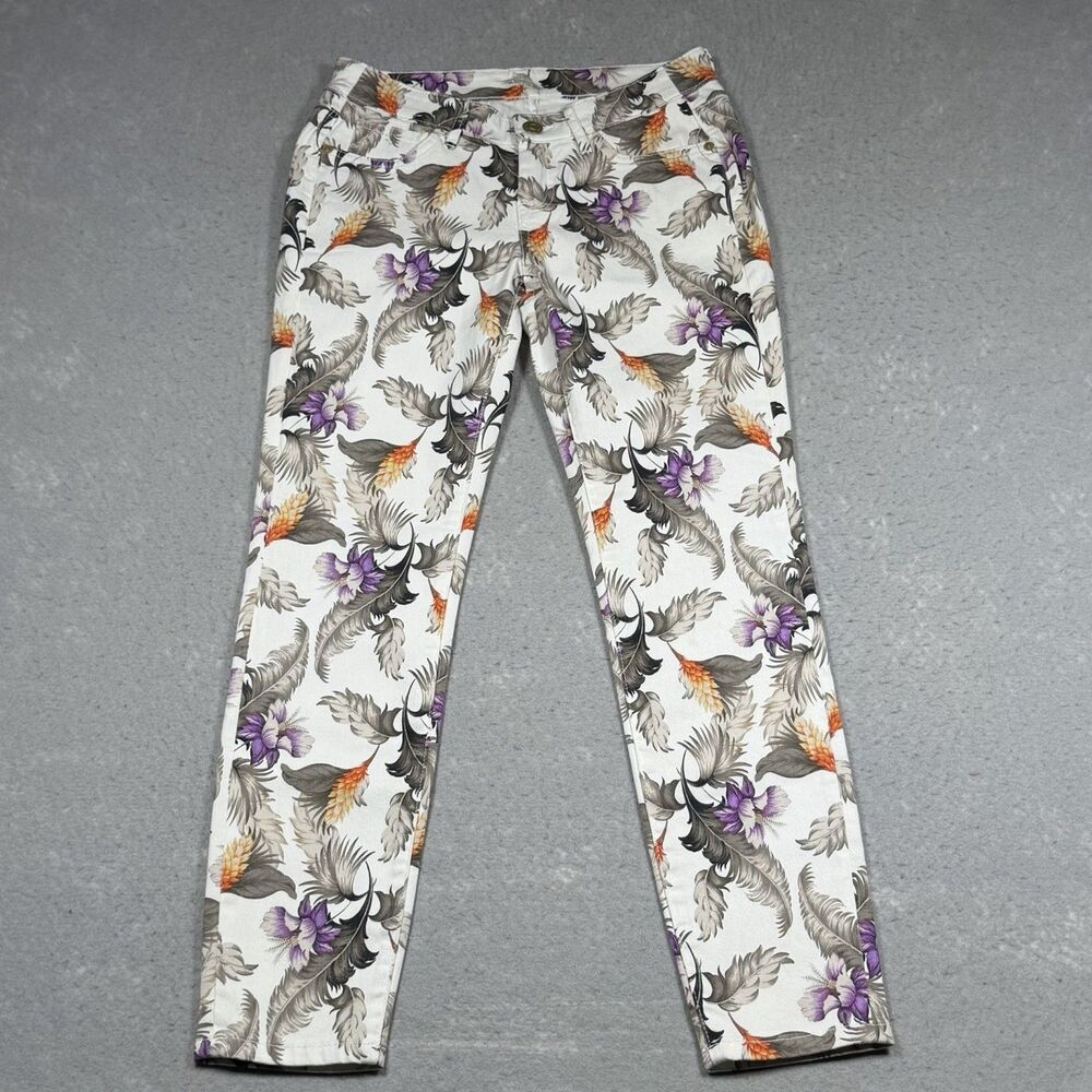 Tommy Bahama Jeans Women’s 26 Multicolored Palms Of Persia Denim Skinny Jeans